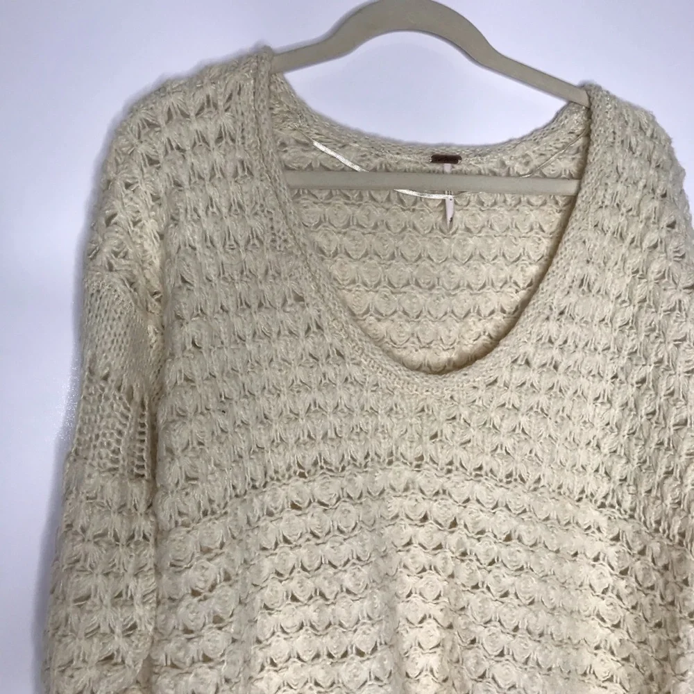 Free People Crashing Waves pullover knit sweater